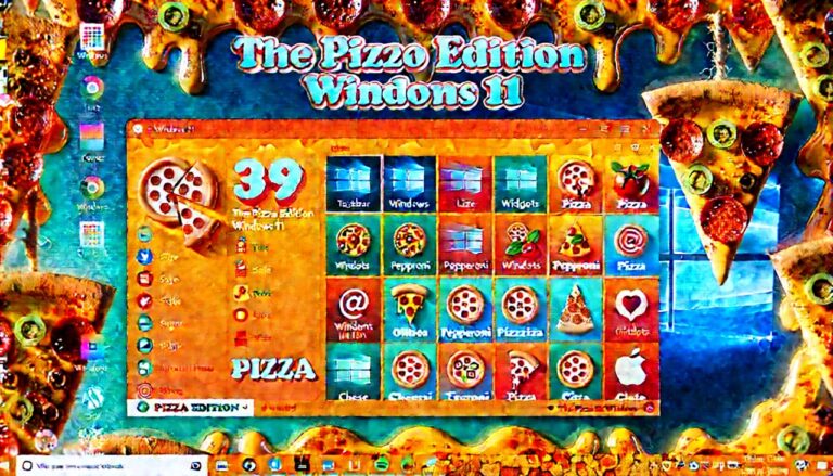 The Pizza Edition Windows 11