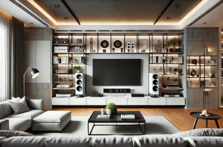 modern entertainment center