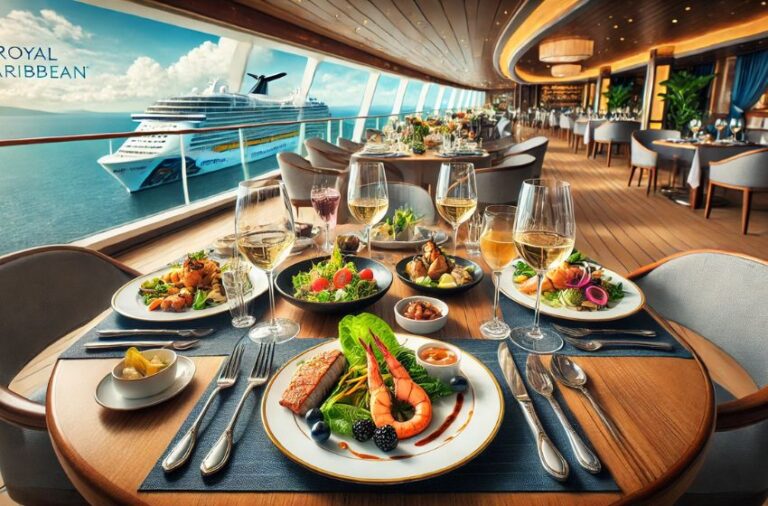 royal caribbean carb count dinner menu